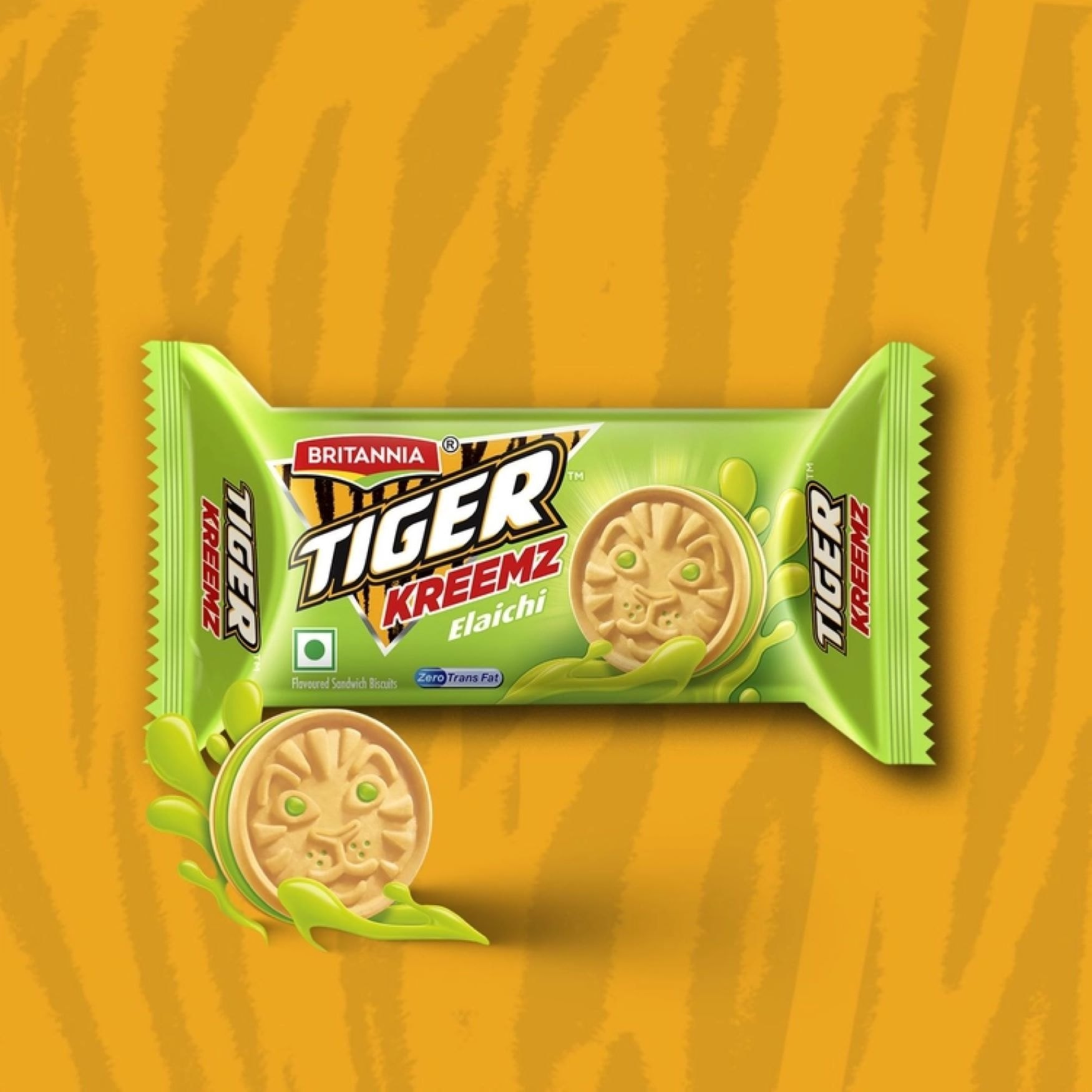 Tiger Kreemz Elaichi - 30.2g